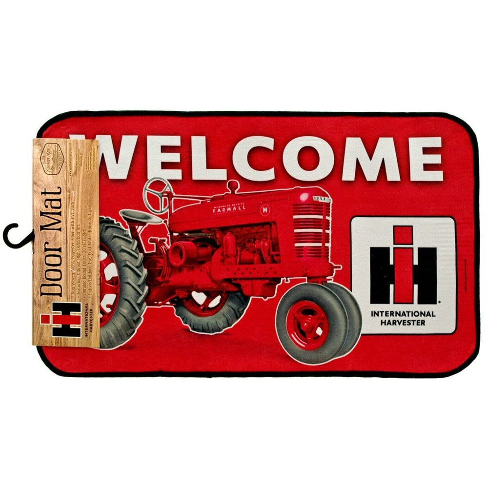 Farmall International Harvester Tractors 29.63" x 18.13" Welcome Mat Home & Garden:Rugs & Carpets:Door Mats & Floor Mats Style Your Walls